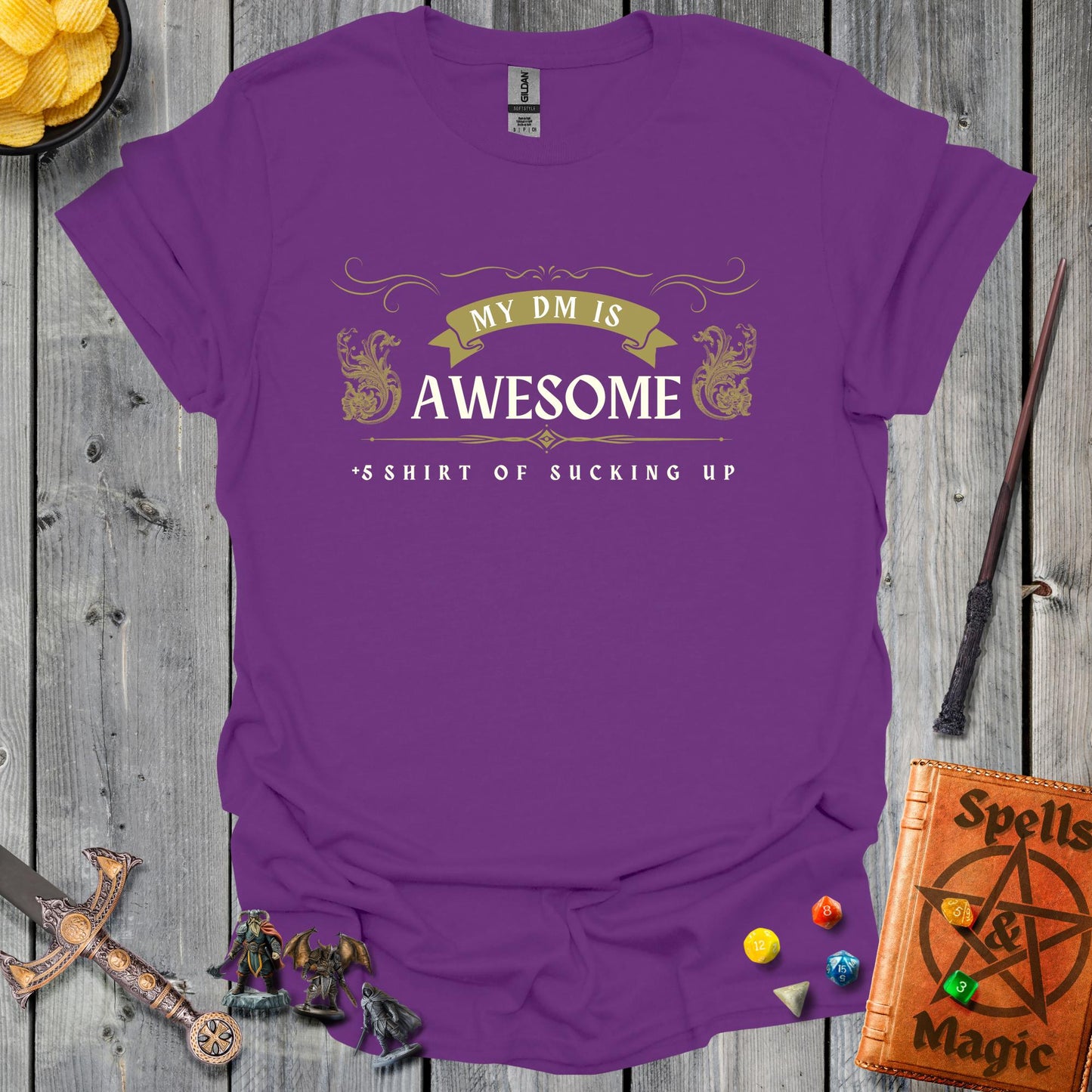 Shirt of sucking up - Purple