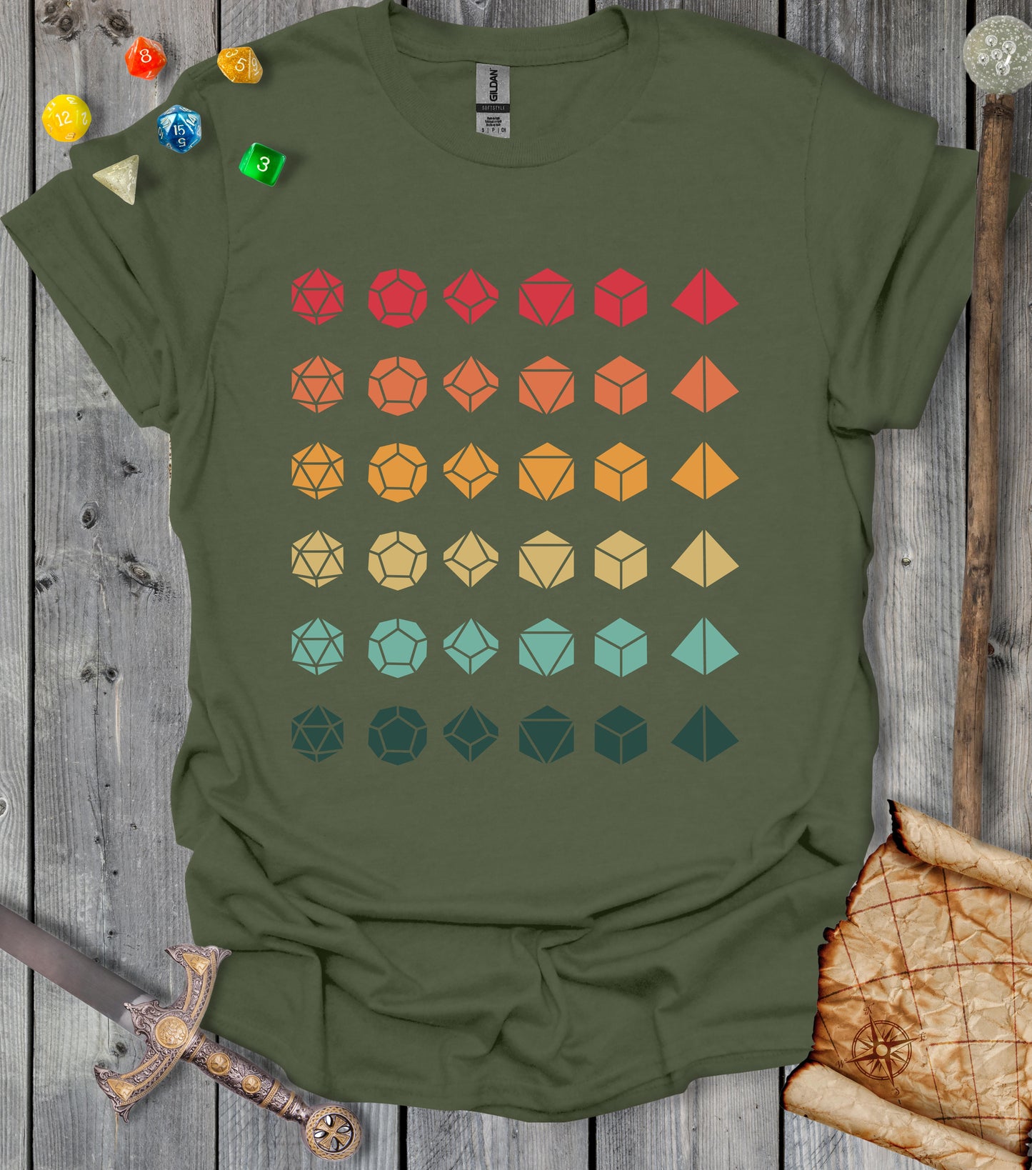Dice matrix - T-shirt