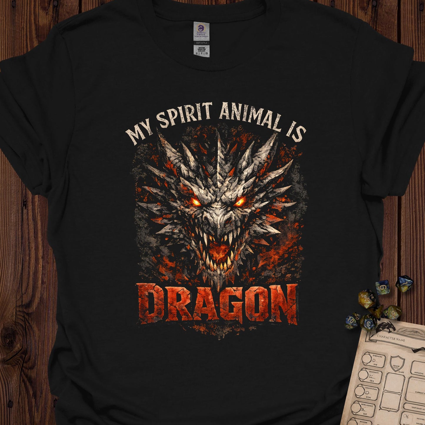 My spirit animal is Dragon - Black