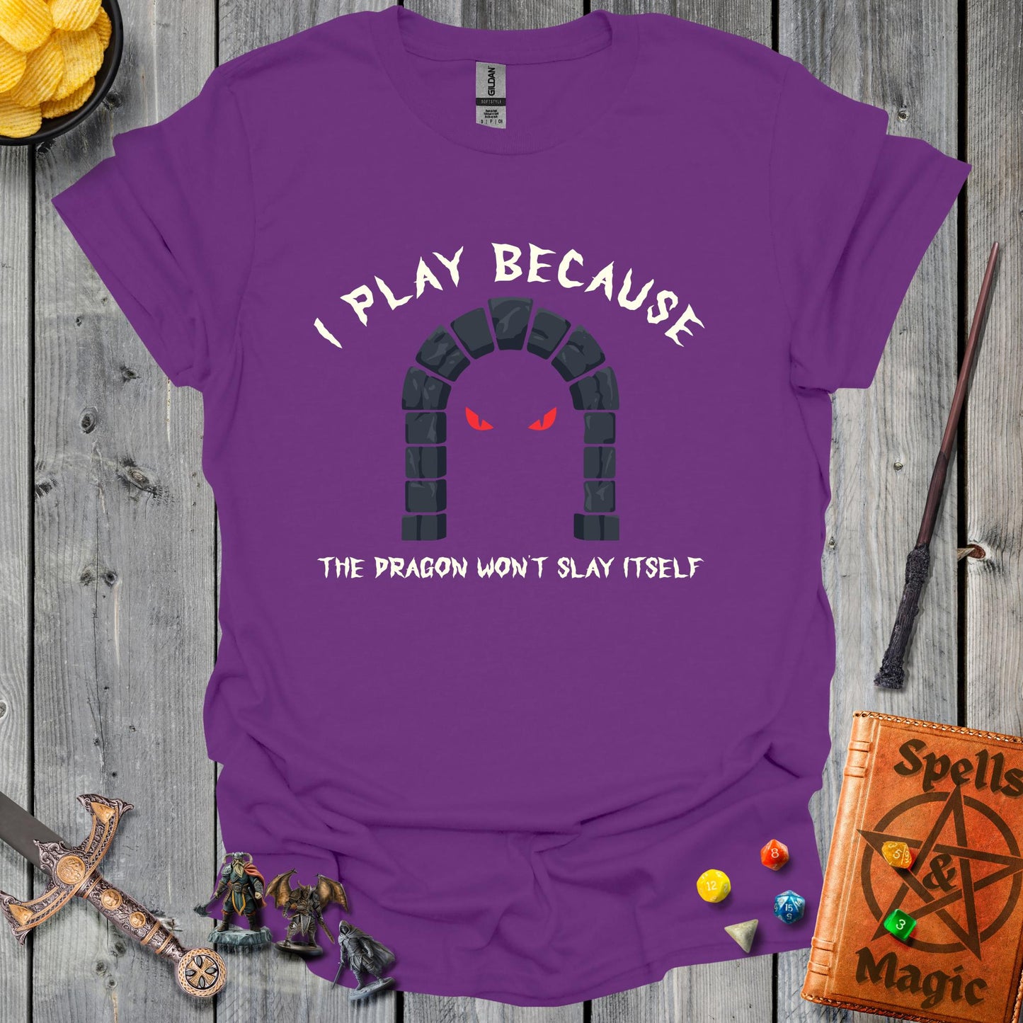 I play because - Purple