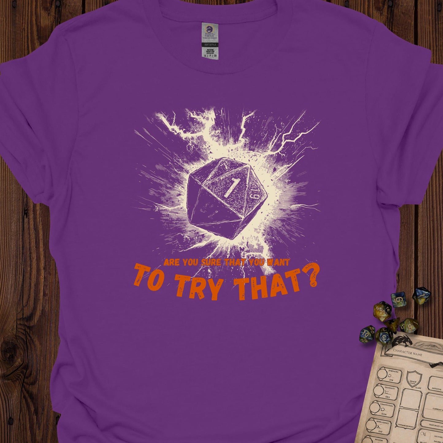 Are you sure that you want to try that? - Purple