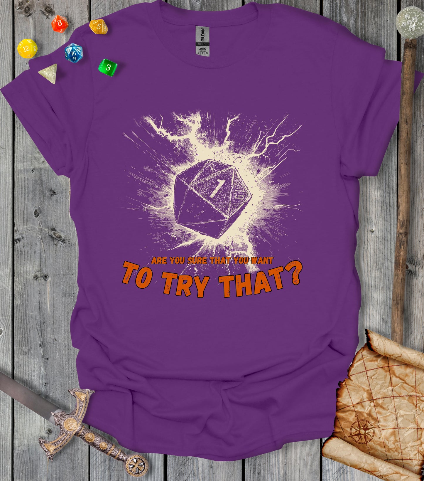 Are you sure that you want to try that? - T-shirt