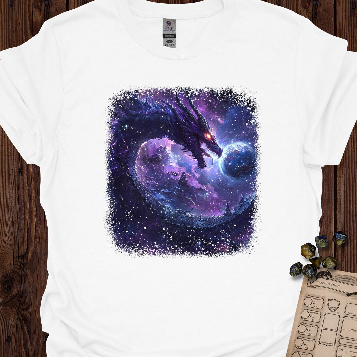 Cosmic Dragon - White