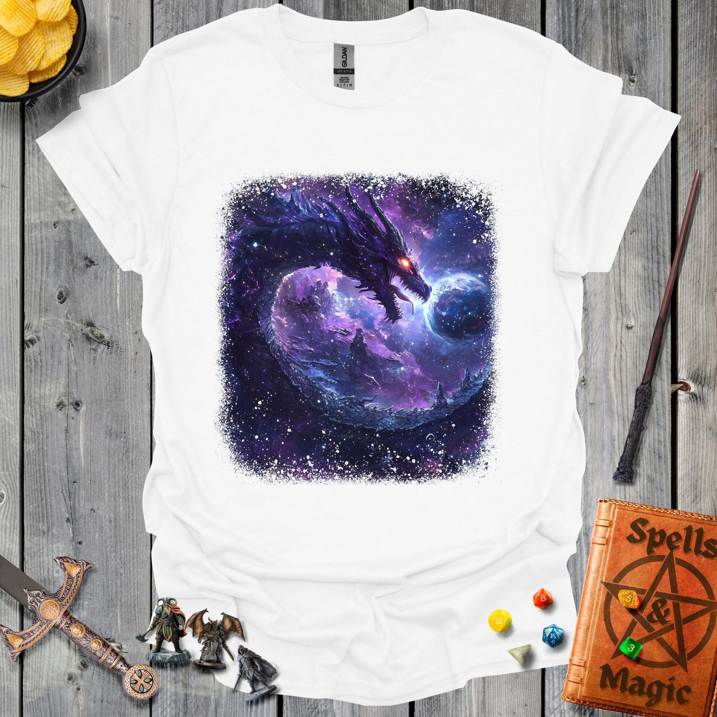 Cosmic Dragon - White