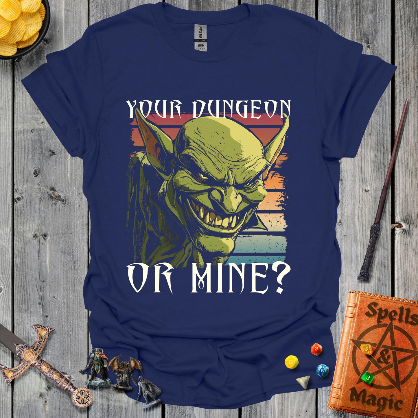 Your dungeon or mine? - NavyBlue