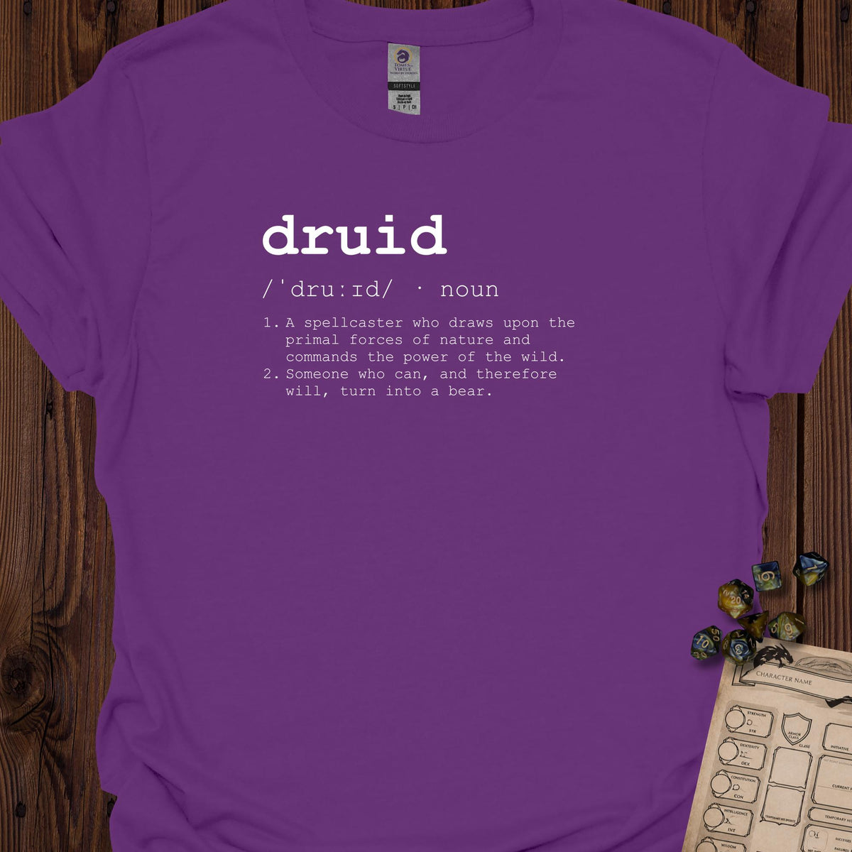 Druid definition - Purple
