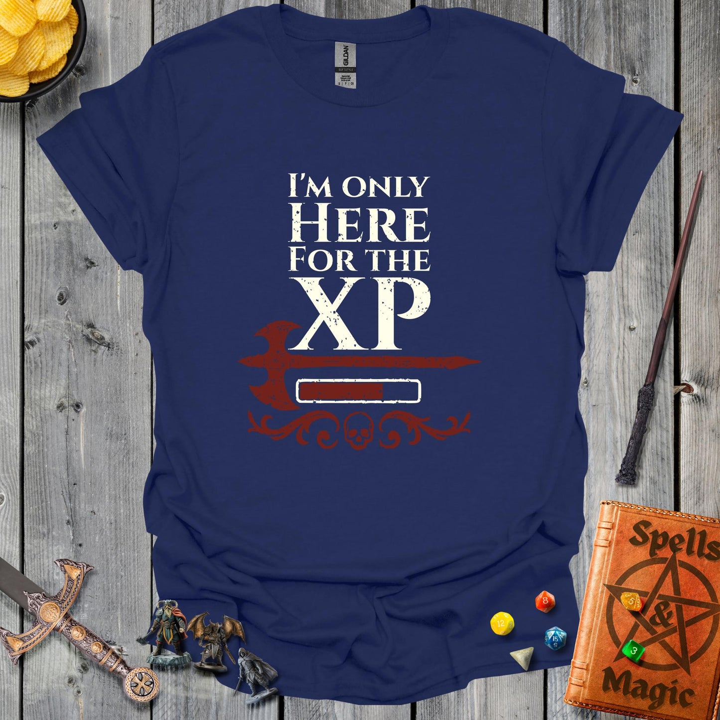 I'm only here for the XP - NavyBlue