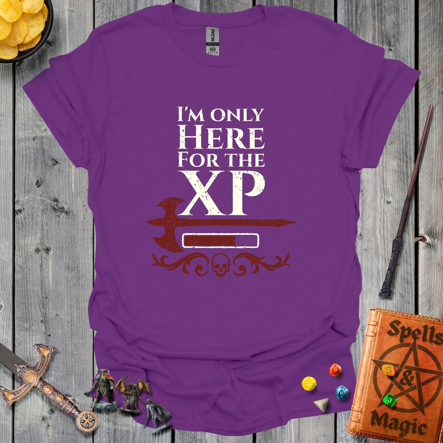 I'm only here for the XP - Purple