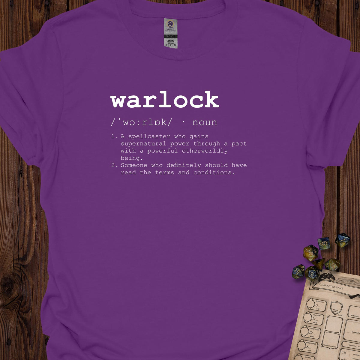 Warlock definition - Purple