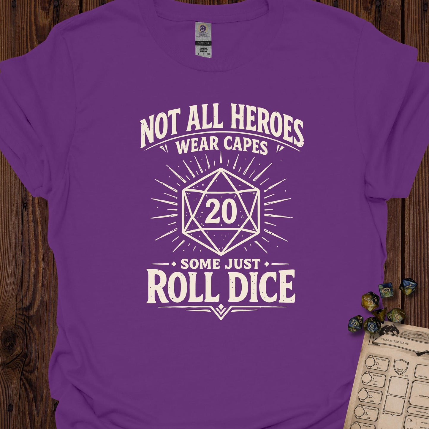 Not All Heroes Wear Capes - Purple