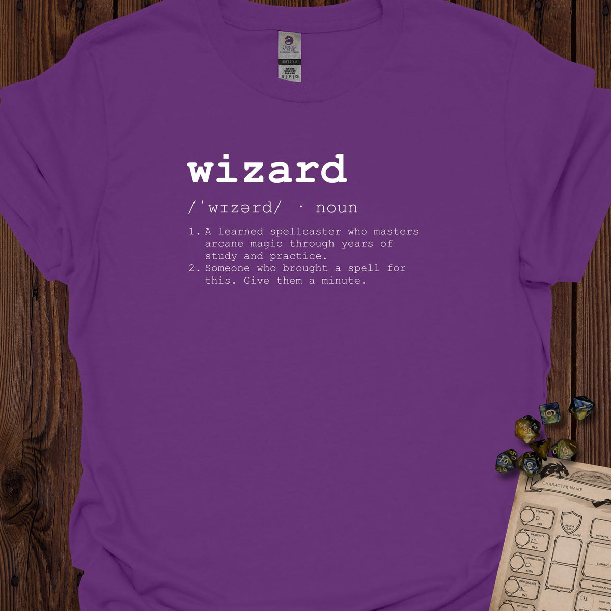 Wizard definition - Purple