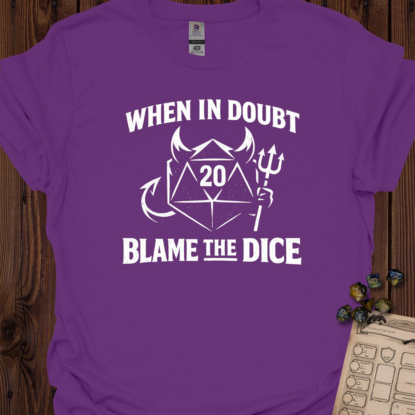 When in Doubt, Blame the Dice - Purple