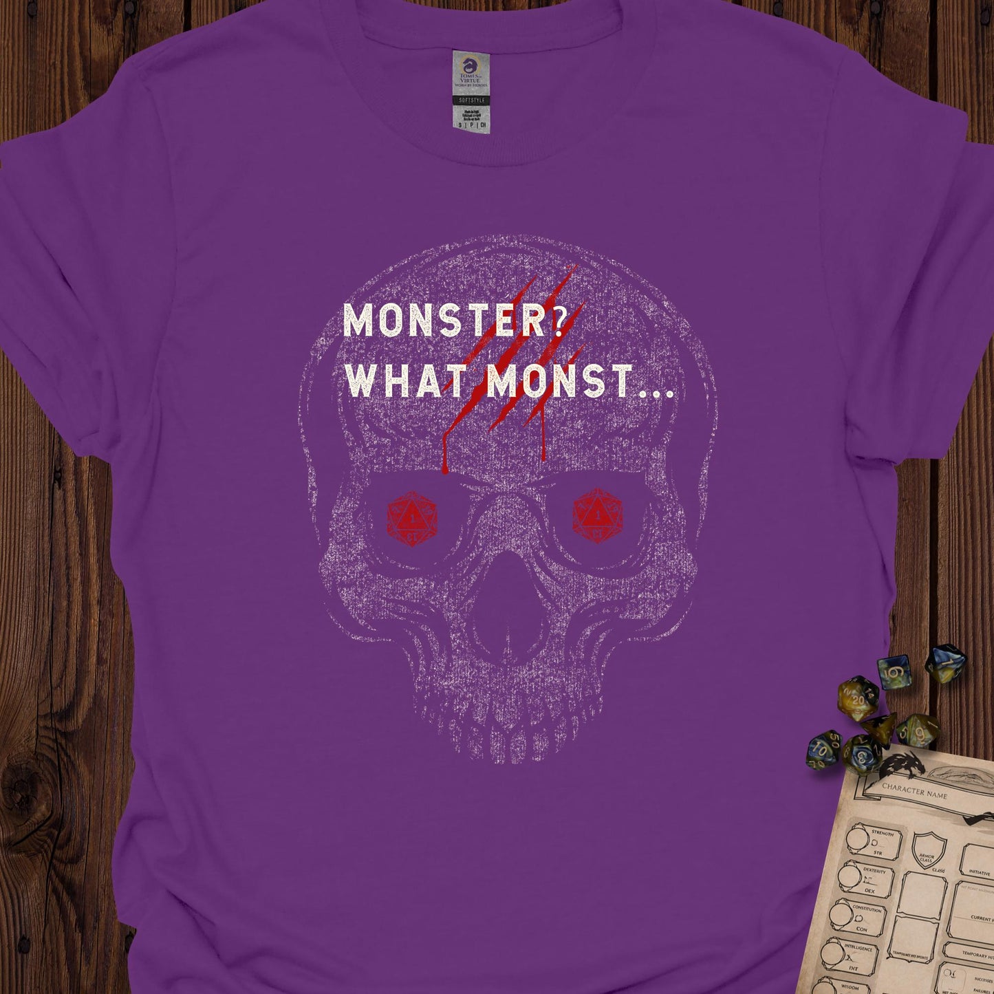 What monster - Purple