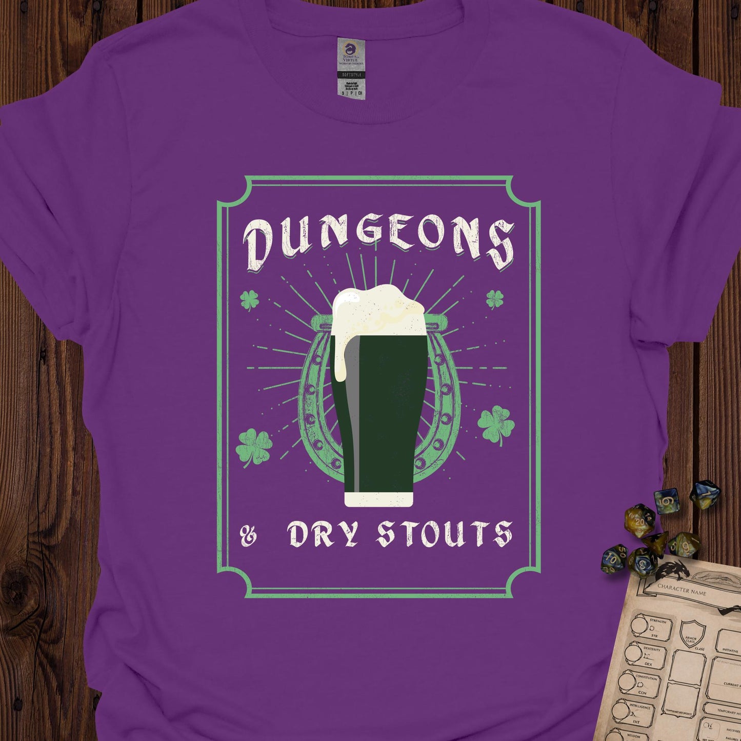 Dungeons and Dry Stouts - Purple