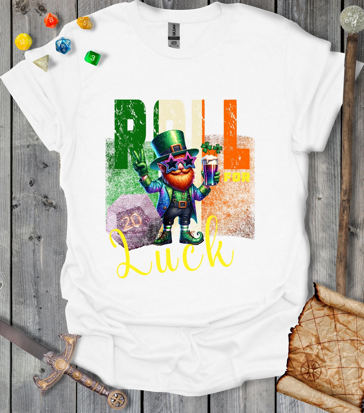 Roll for Luck - T-shirt