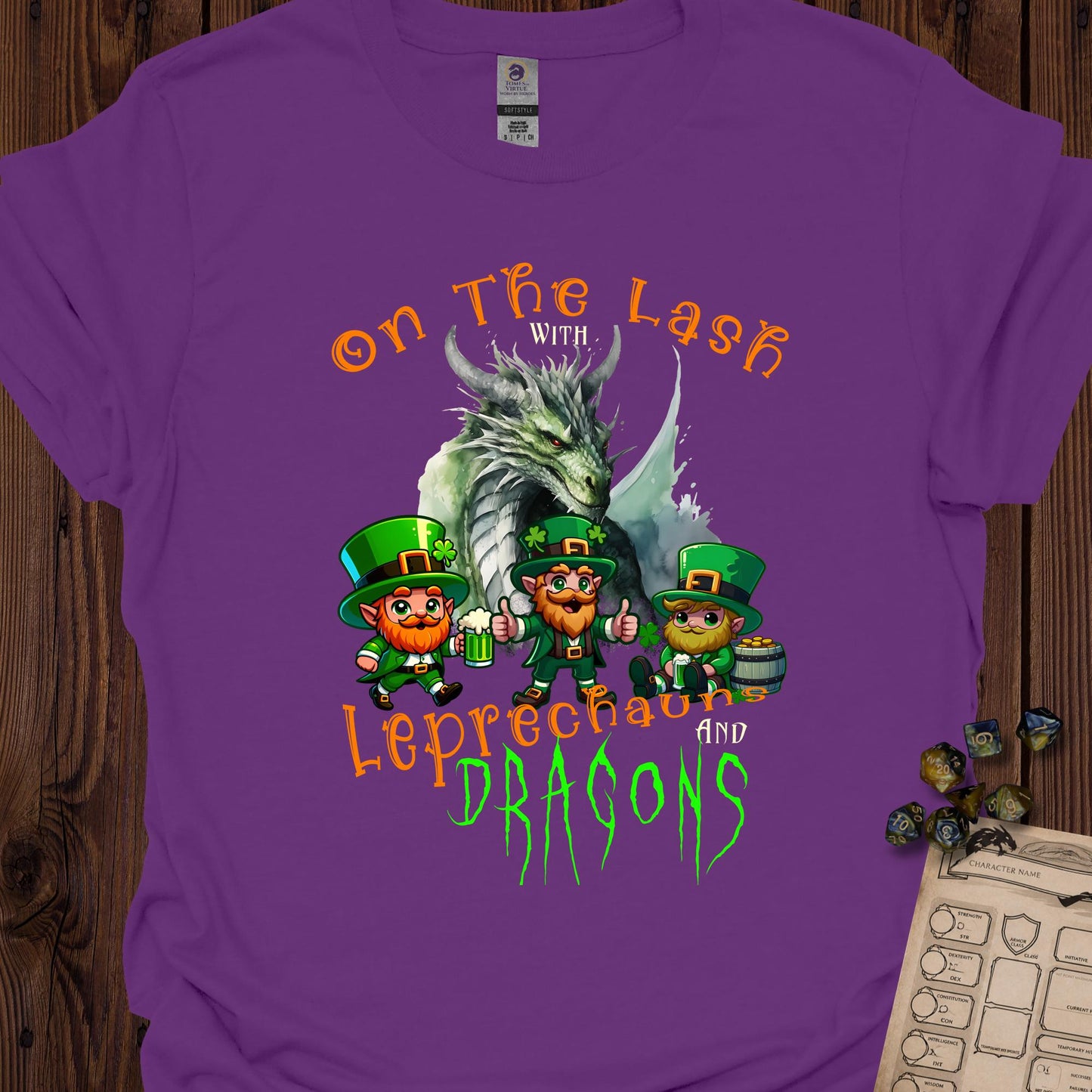 On the lash with Leprechauns - Purple