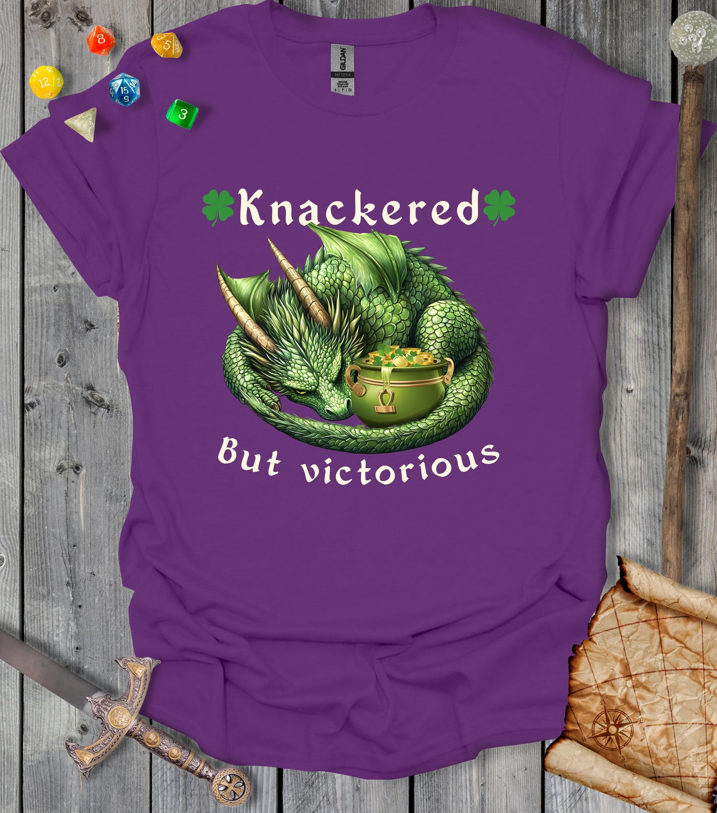 Knackered But Victorious - T-shirt