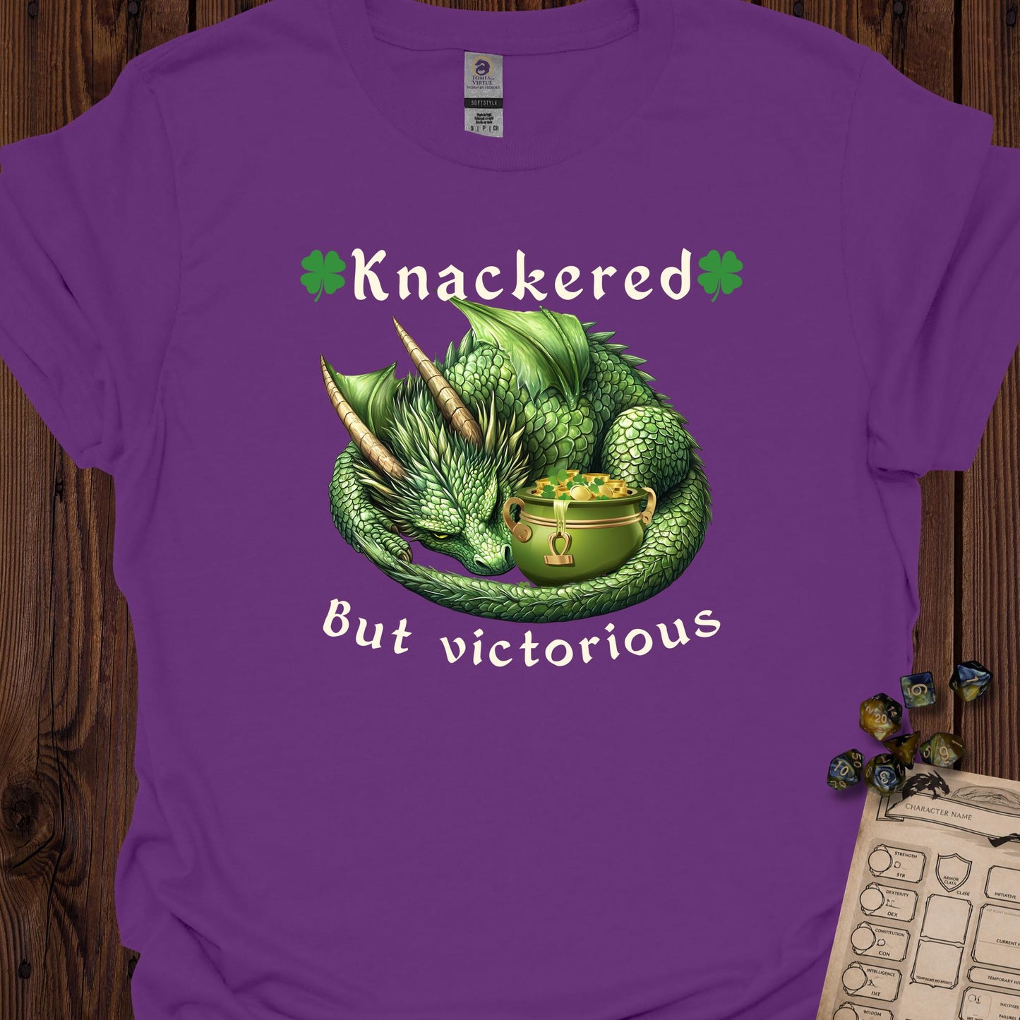 Knackered But Victorious - Purple