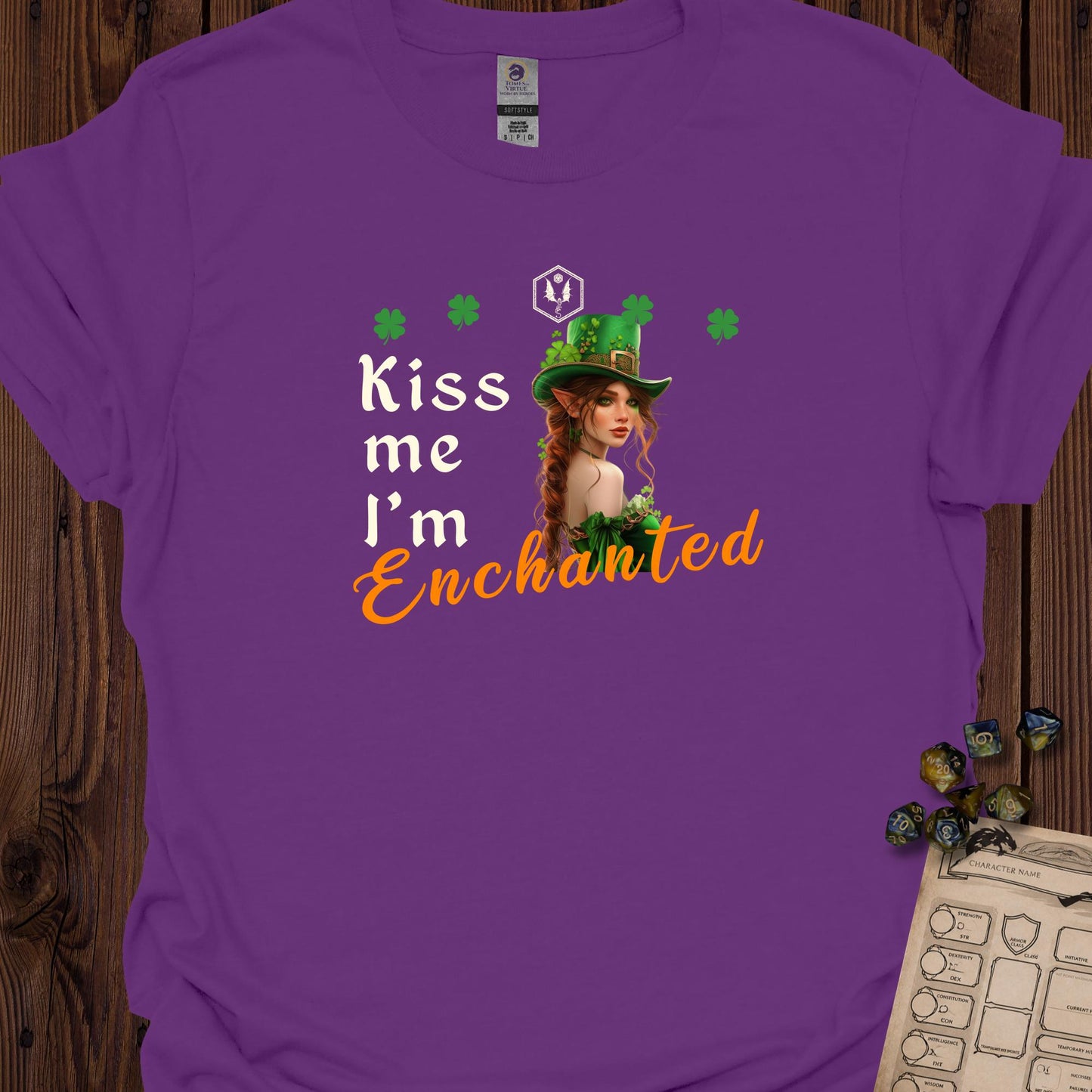 Kiss me, I’m enchanted - Purple