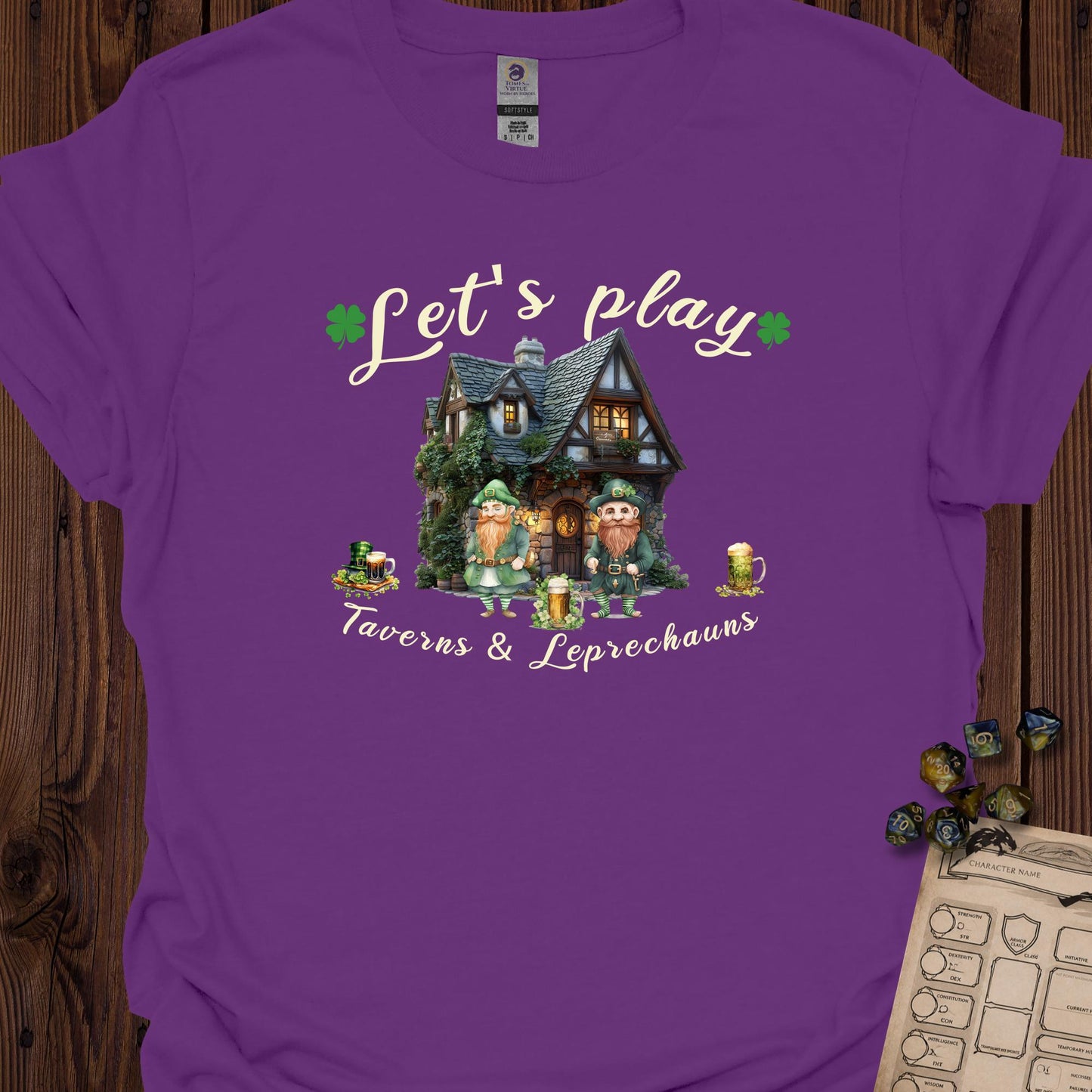 Taverns and Leprechauns - Purple