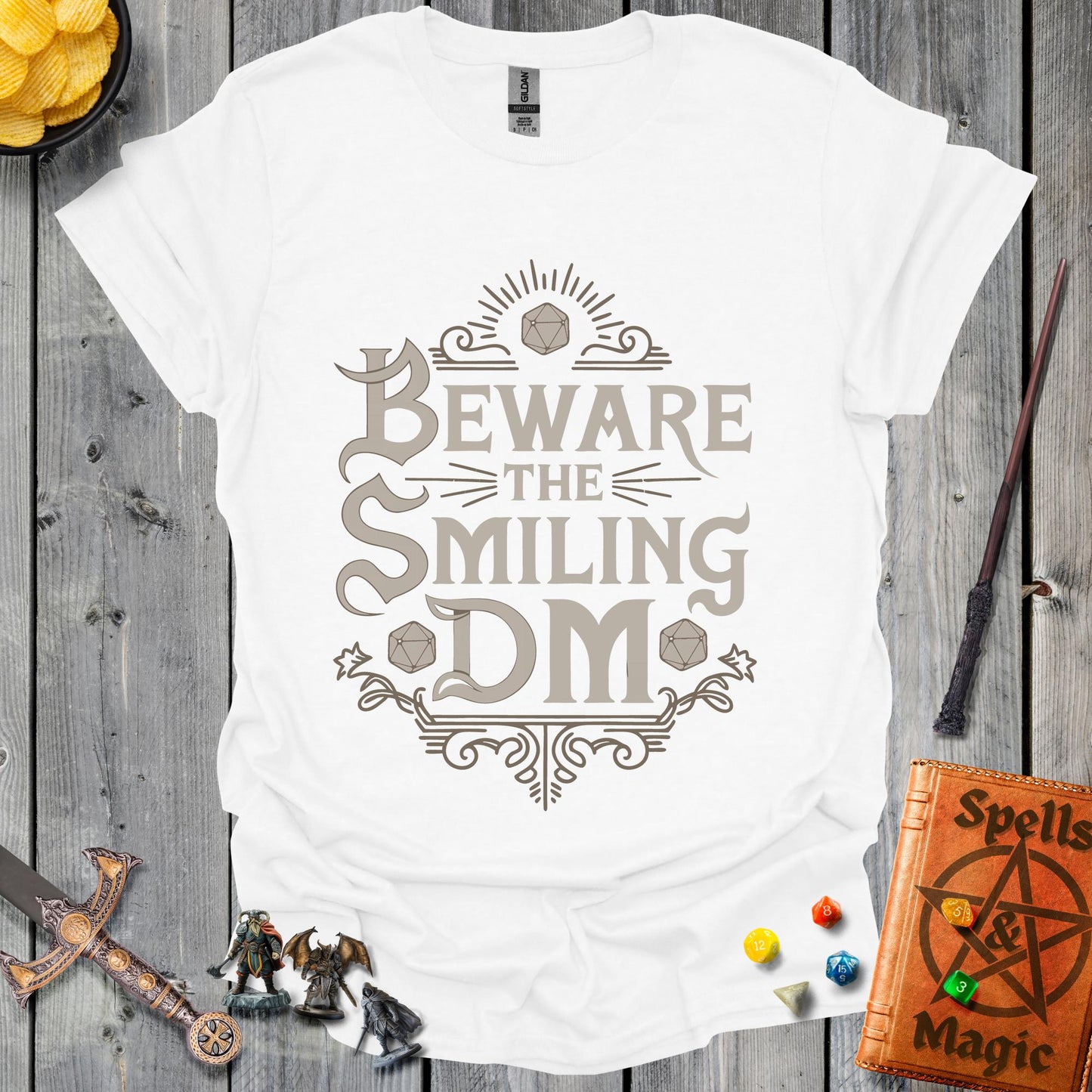 Beware the Smiling DM - White