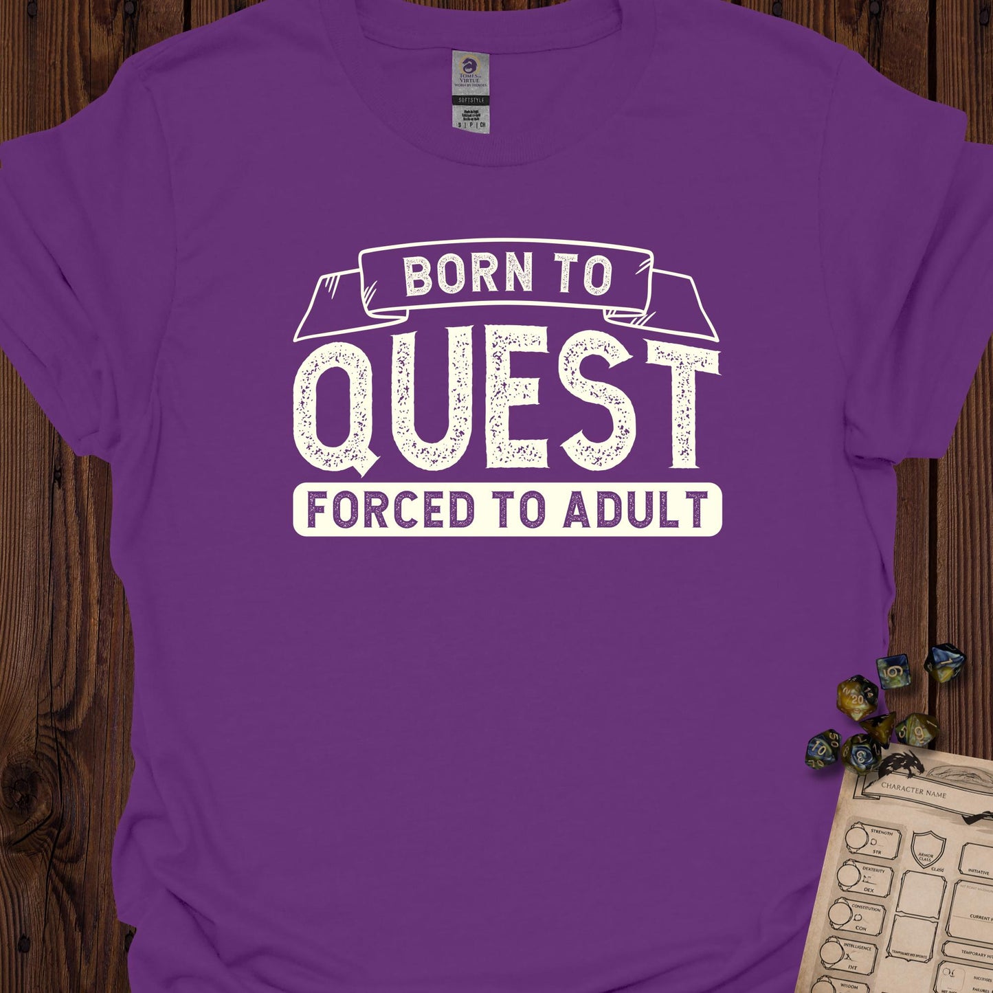 Born to Quest - Purple