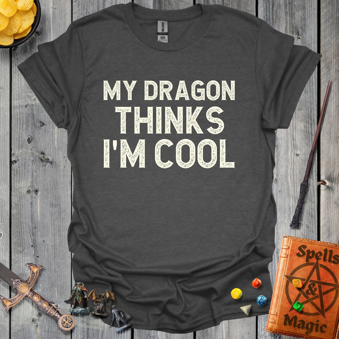 My Dragon Thinks I'm Cool - DarkHeather