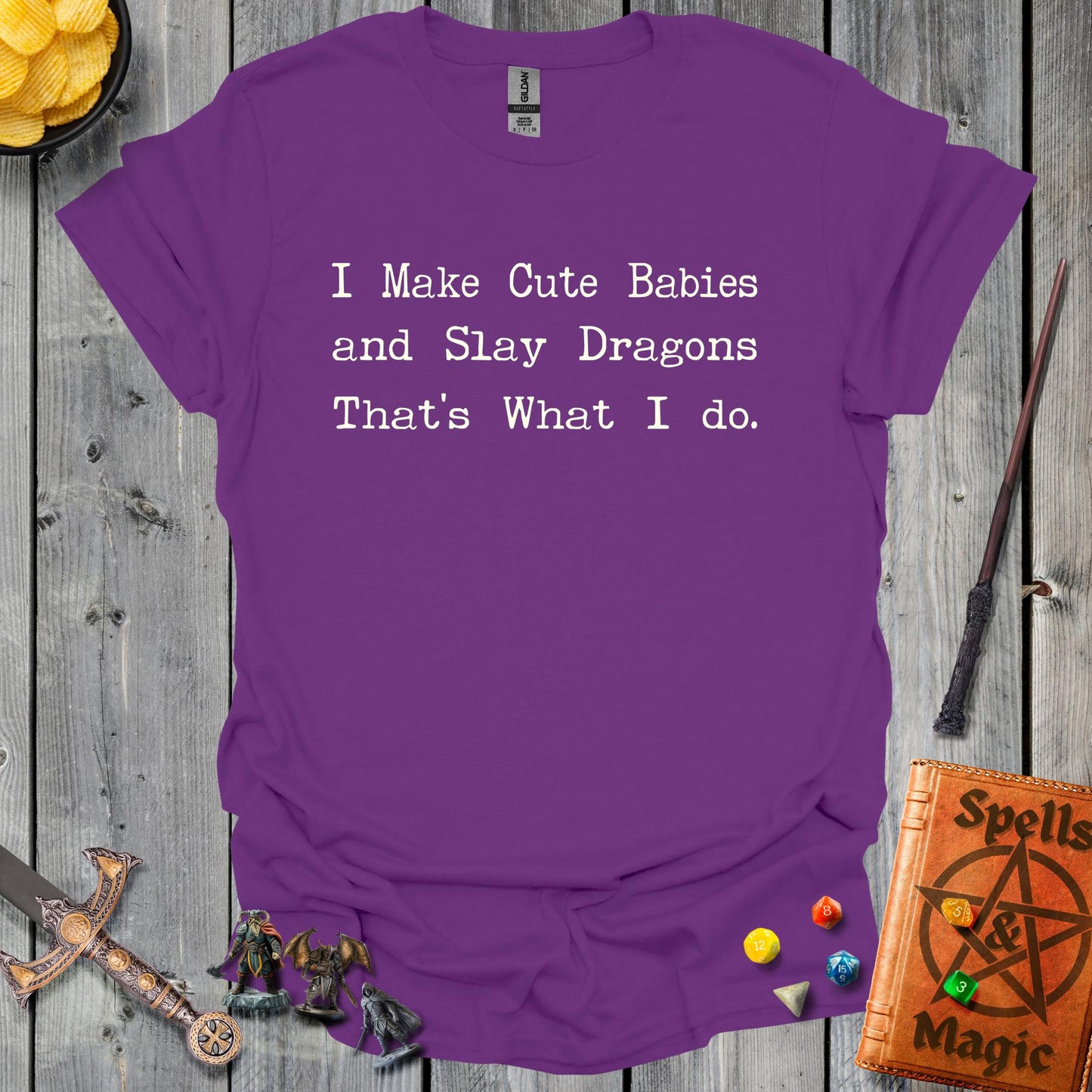 I Make Cute Babies - Purple