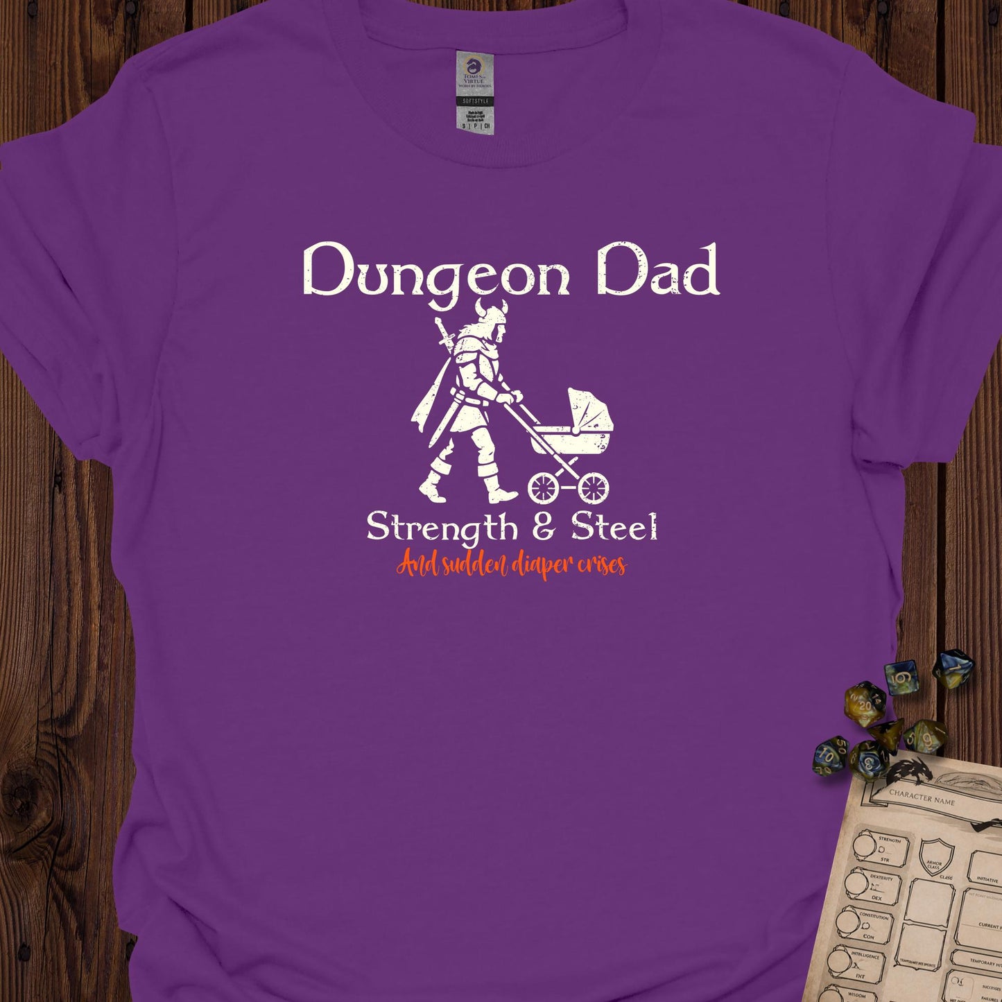 Dungeon Dad Strength - Purple