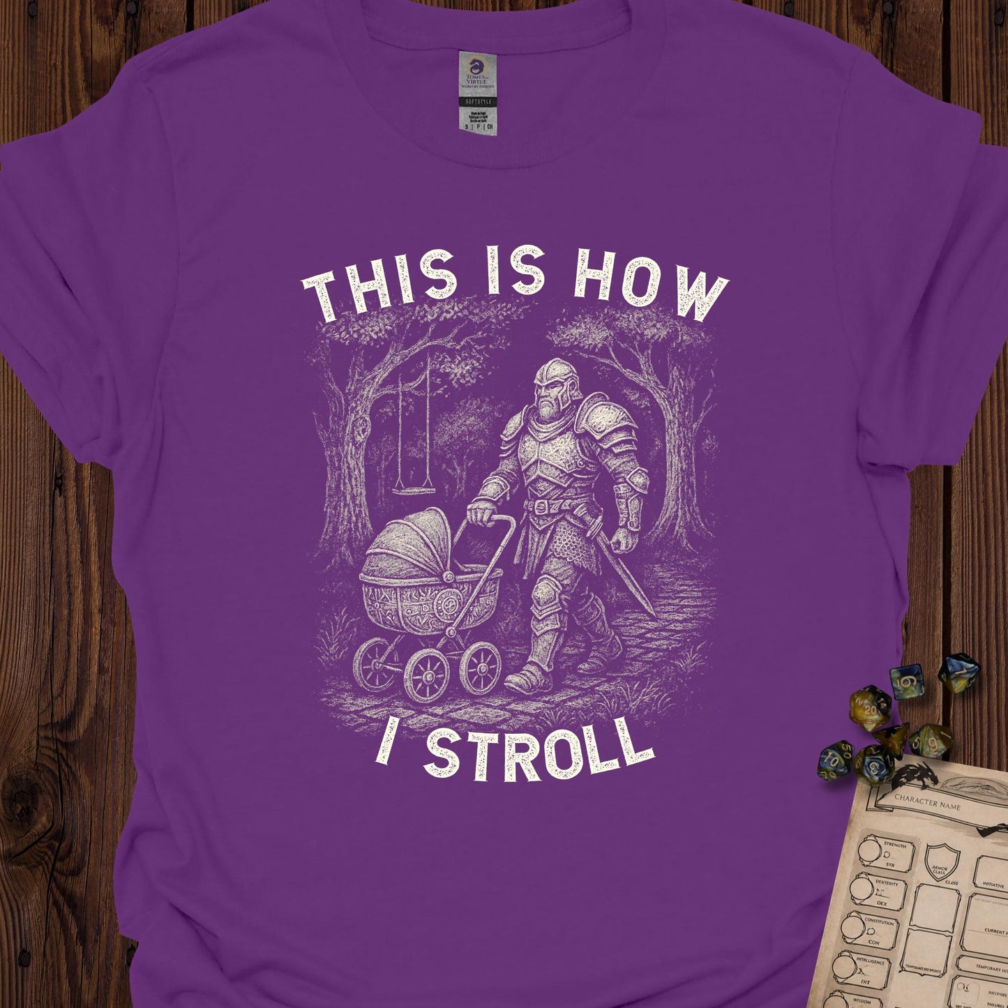 This is how I Stroll - Purple