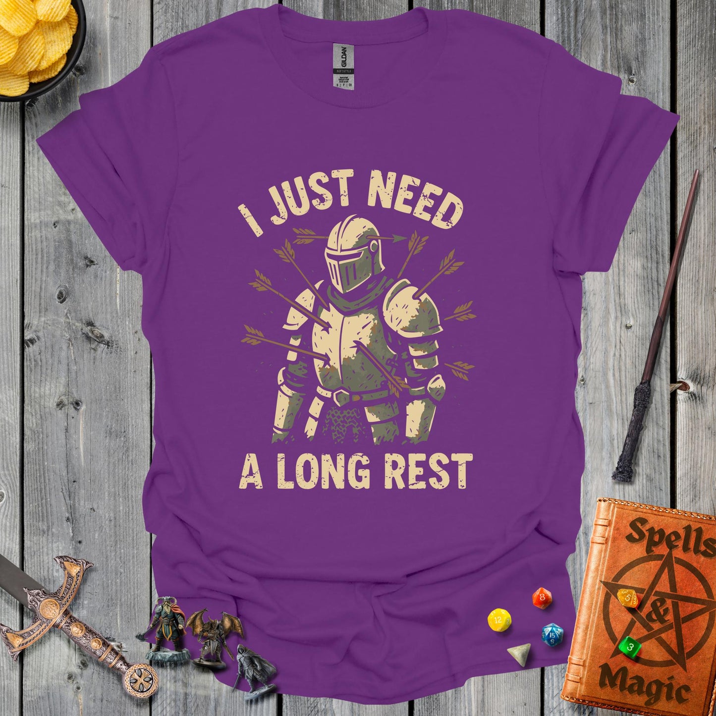 I Just Need a Long Rest - Purple
