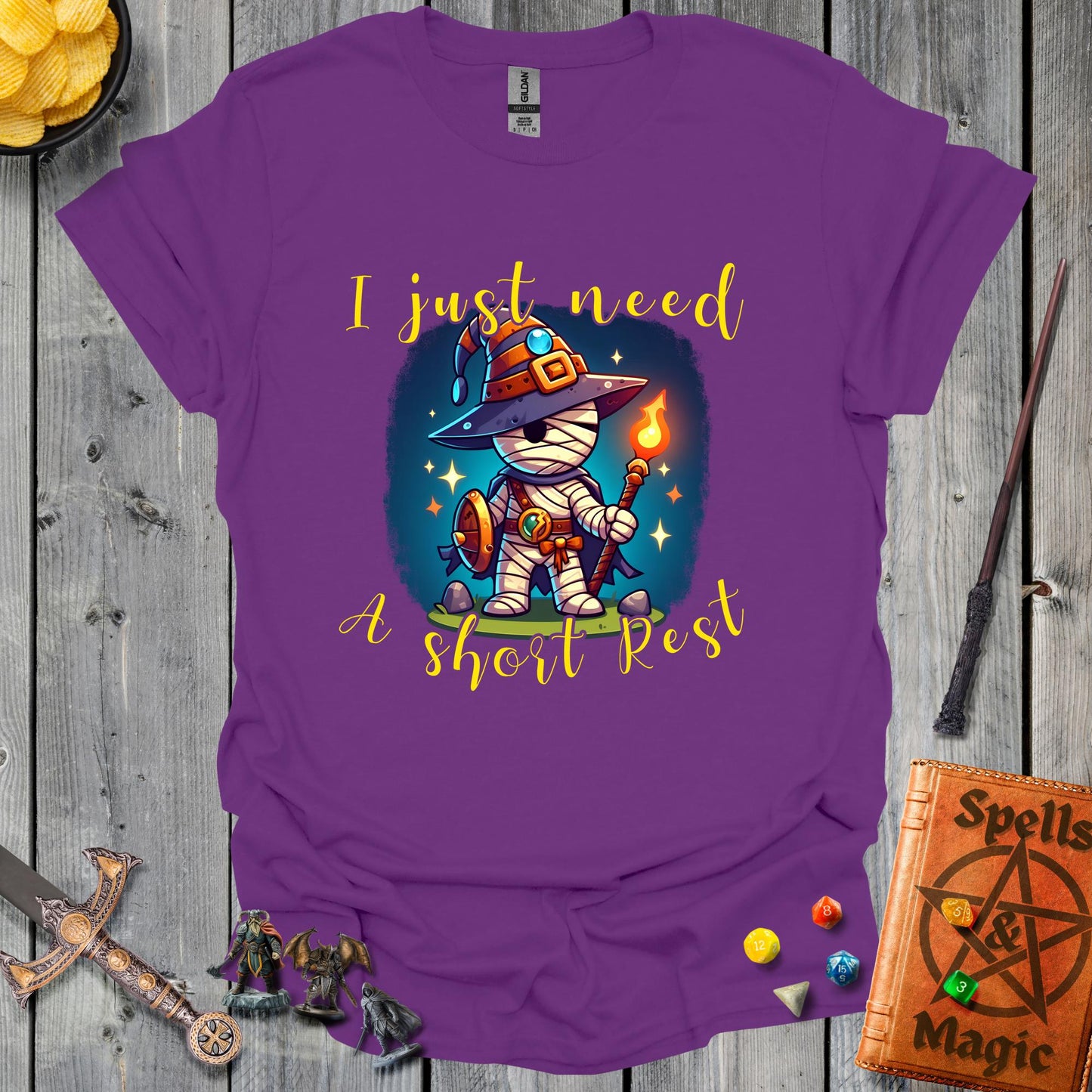 I Just need a short rest - Bandaid - Purple