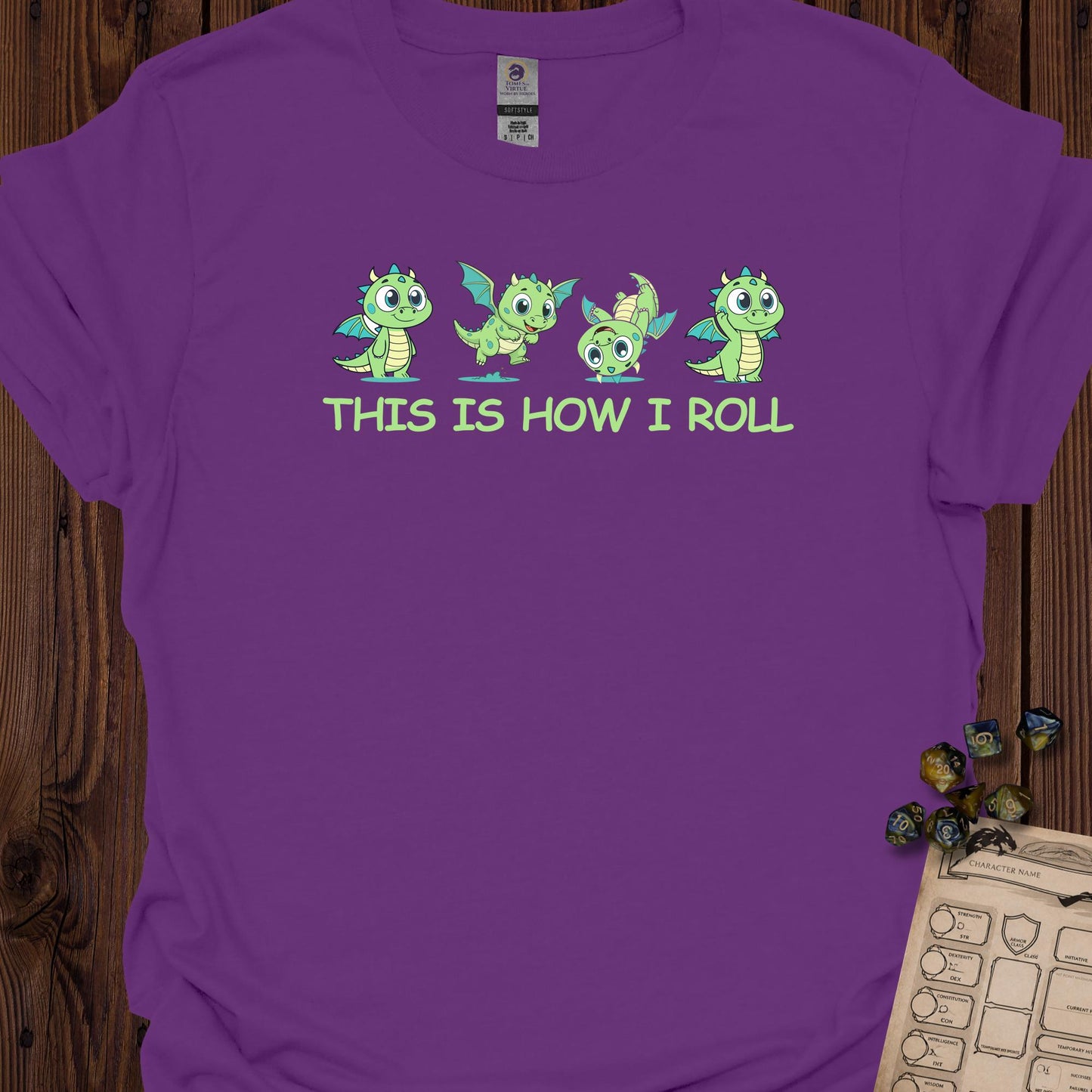 This is how I roll - Purple