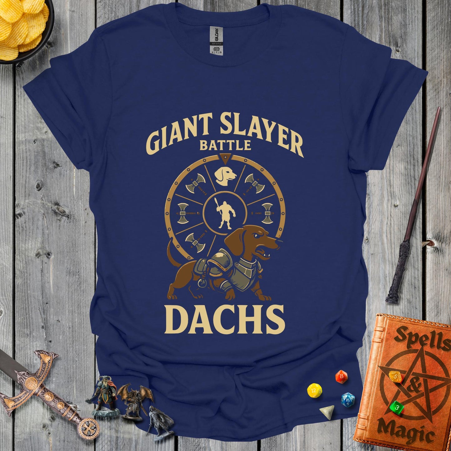 Giant Slayer Battle Dachs - NavyBlue