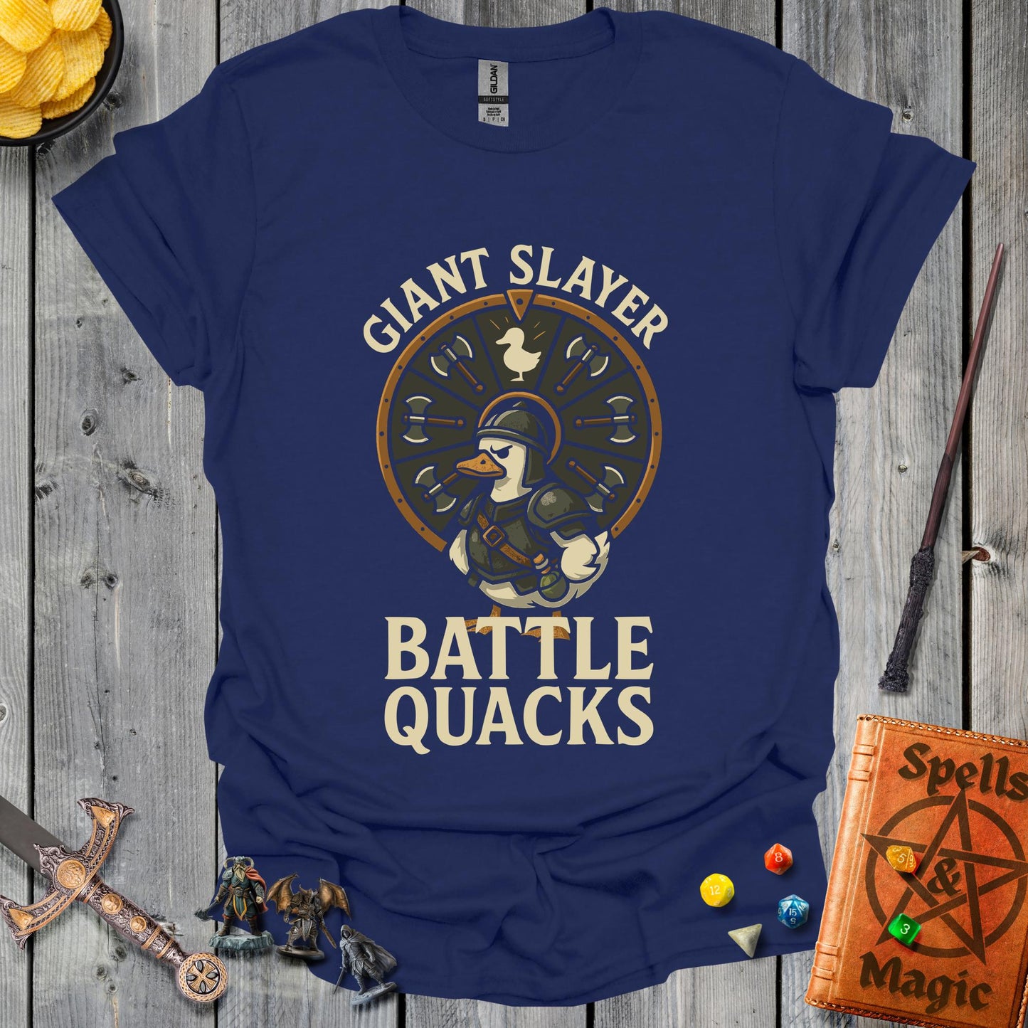 Giant Slayer Battle Quacks - NavyBlue