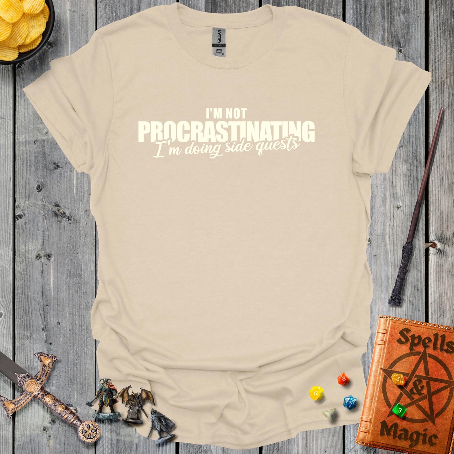 Doing side quests - Sand