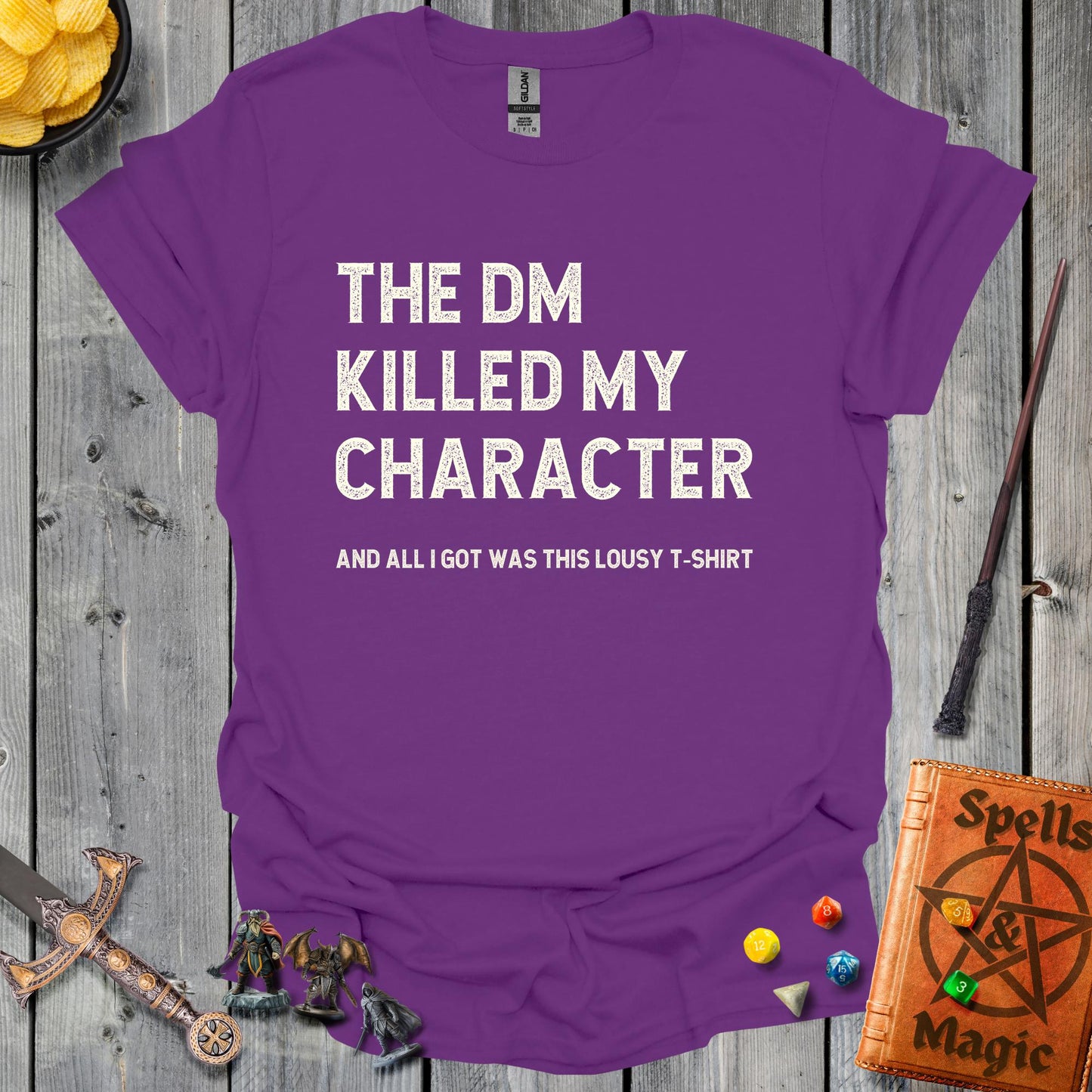 The DM killed my character - Purple