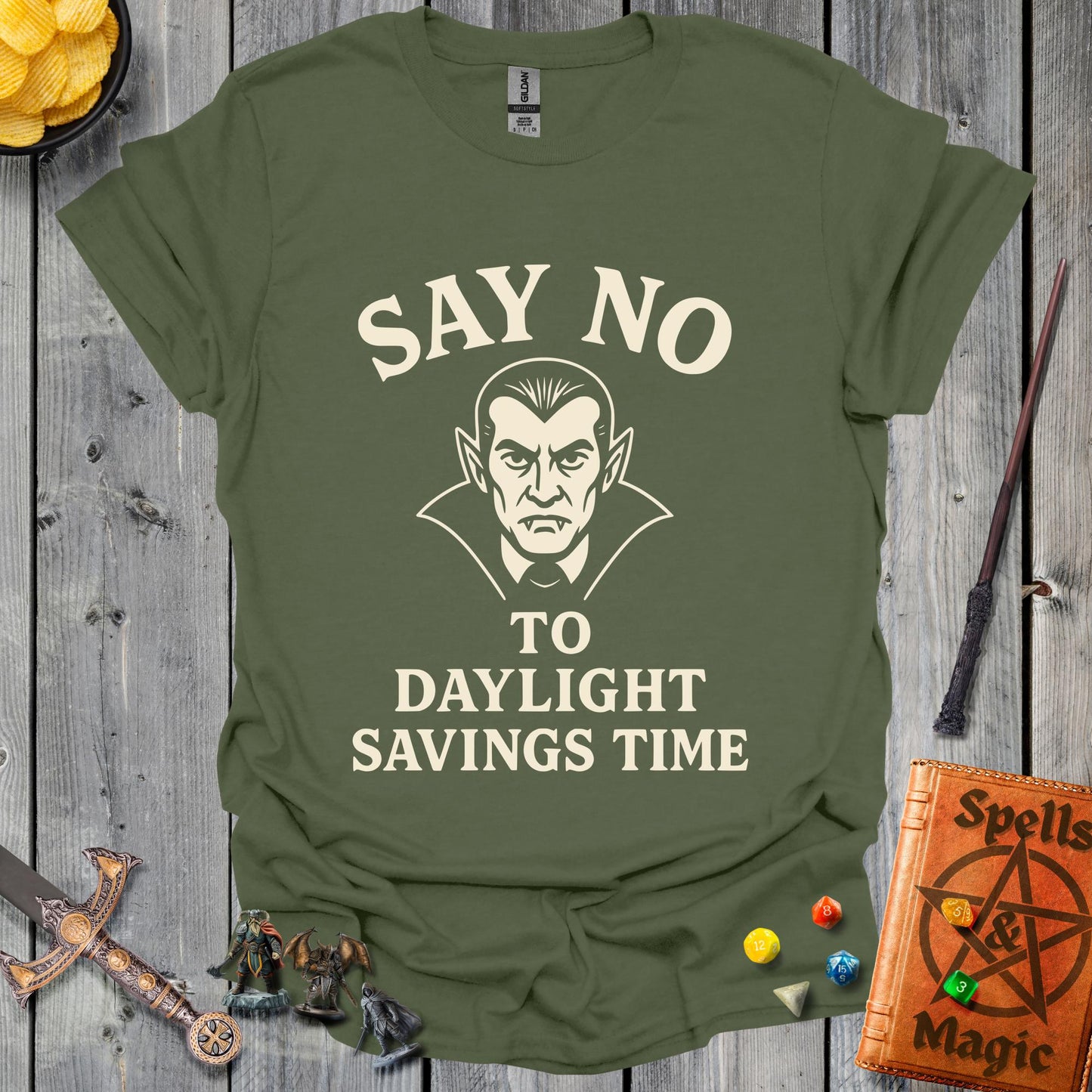 Say No to Daylight Savings Time - MilitaryGreen