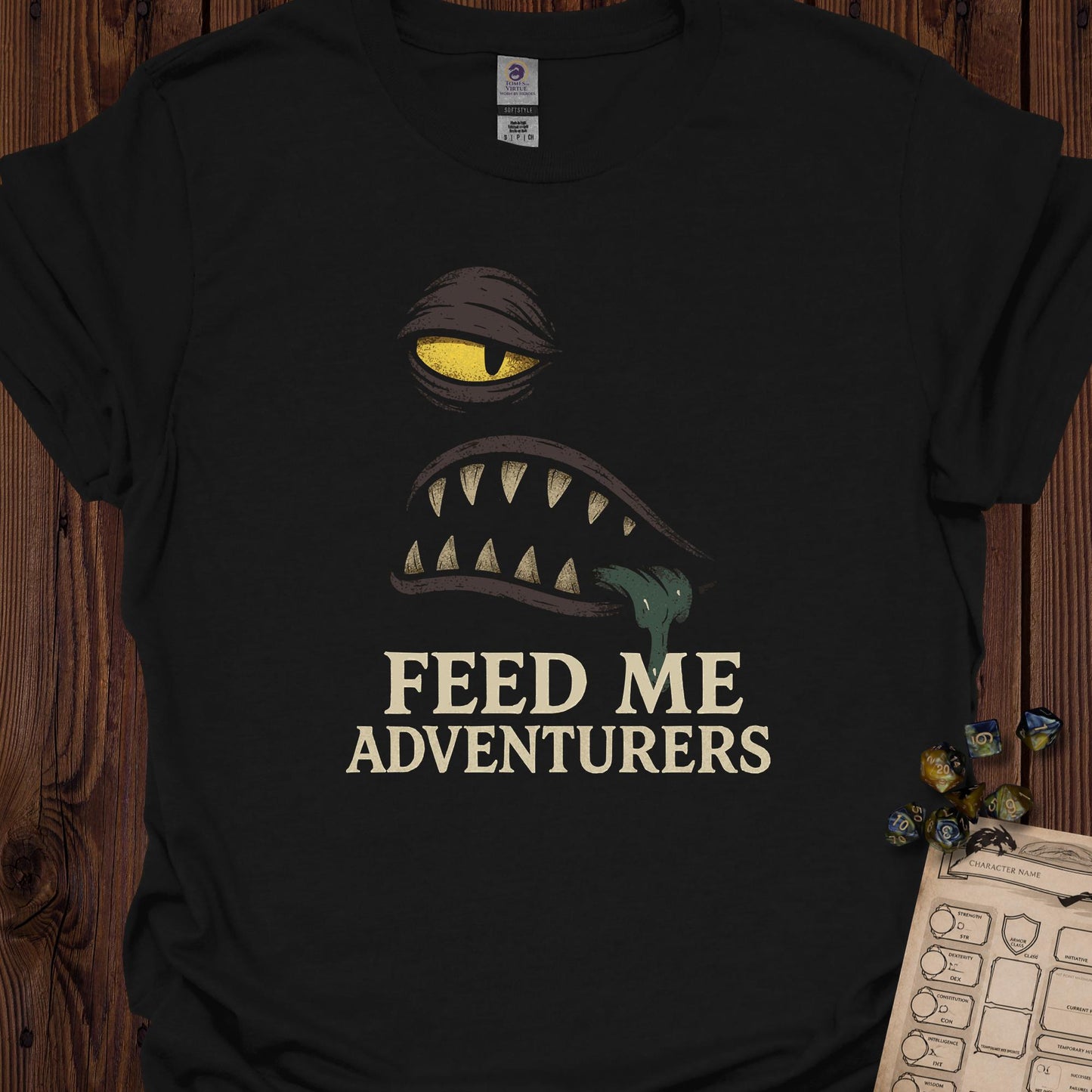 Feed Me, Adventurers - Black