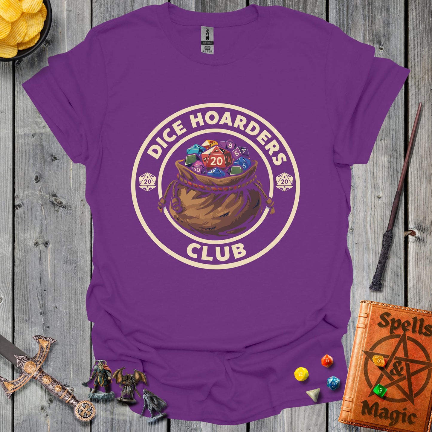 Dice hoarders club - Purple