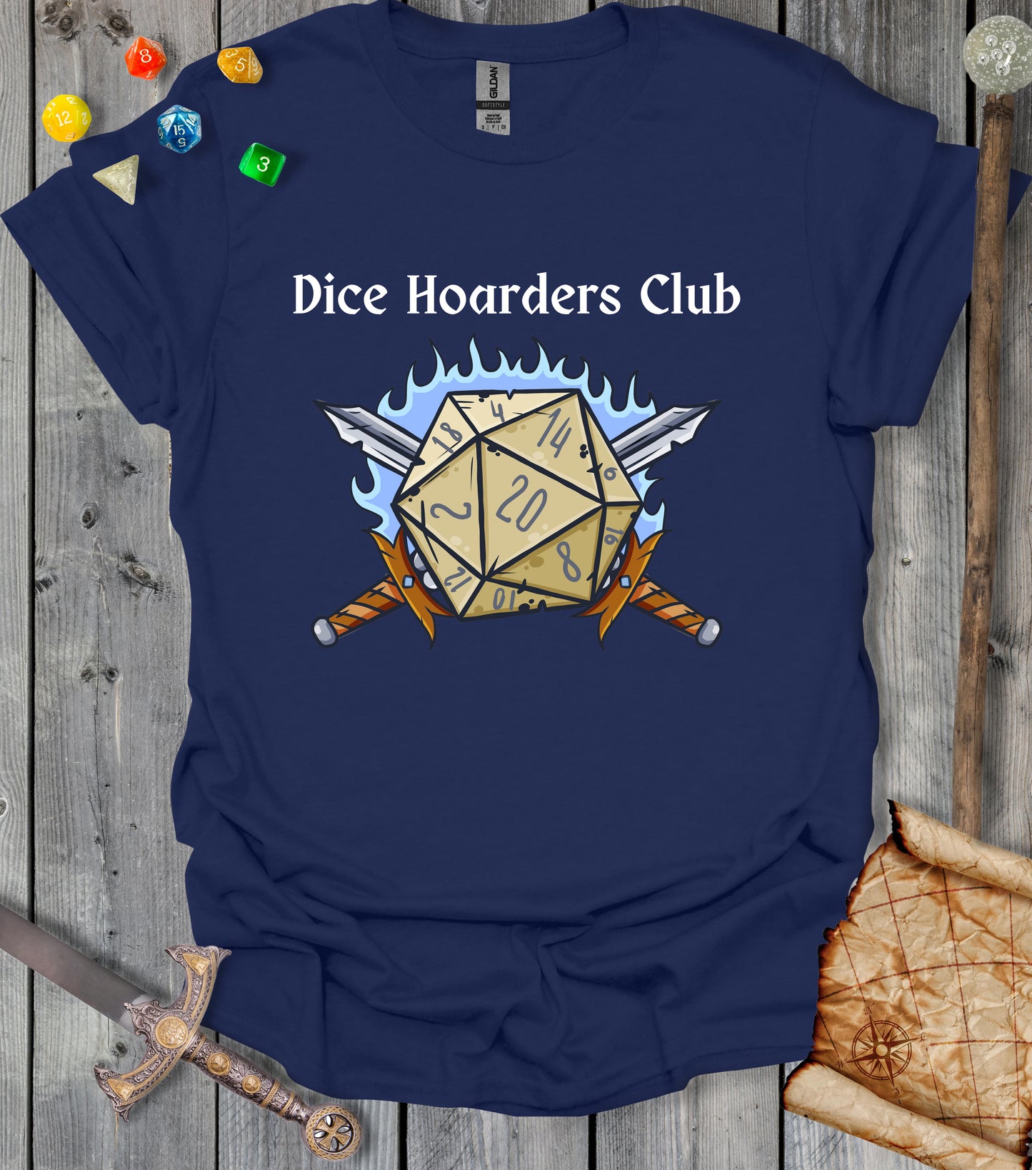 Dice hoarders club - T-shirt