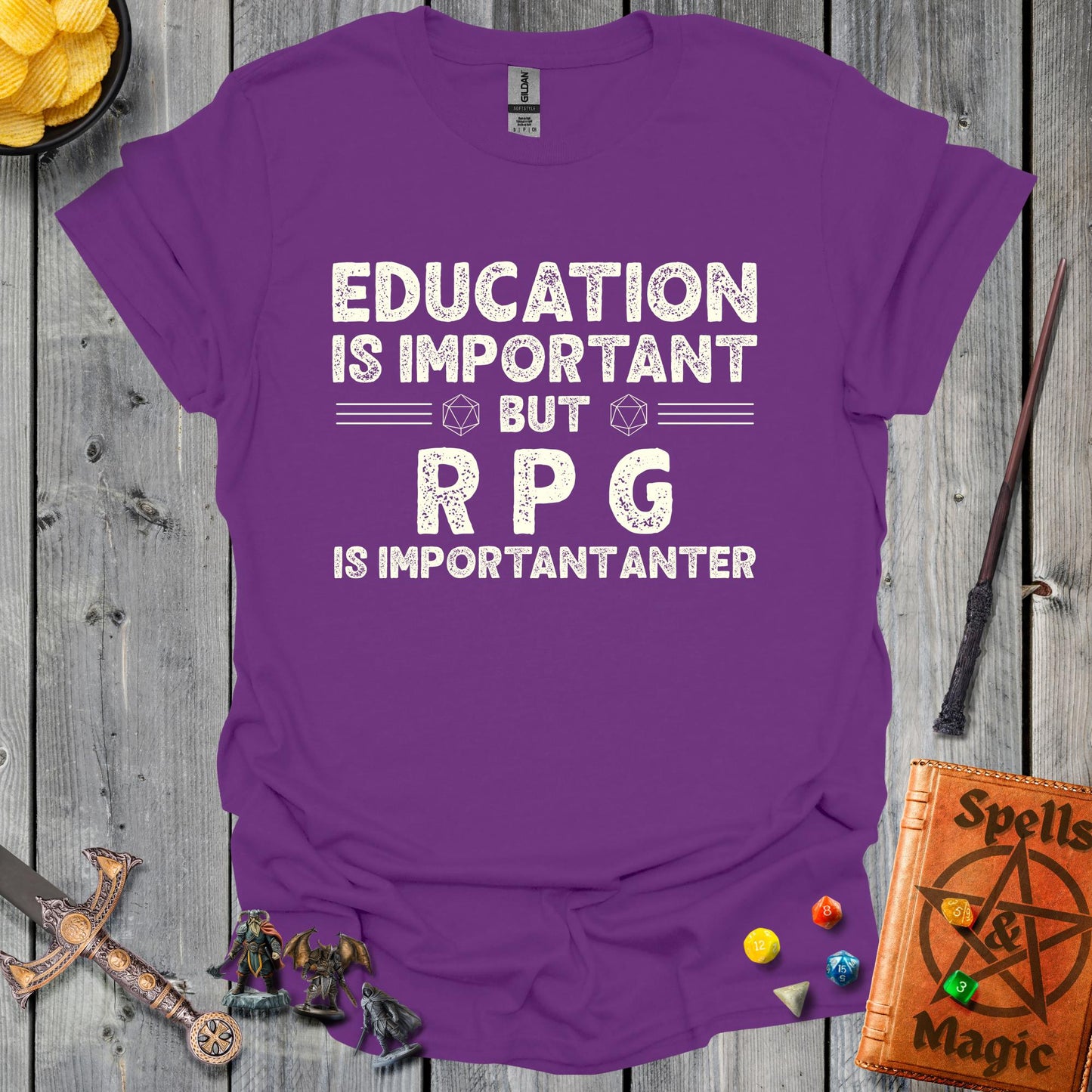 Education is important - Purple