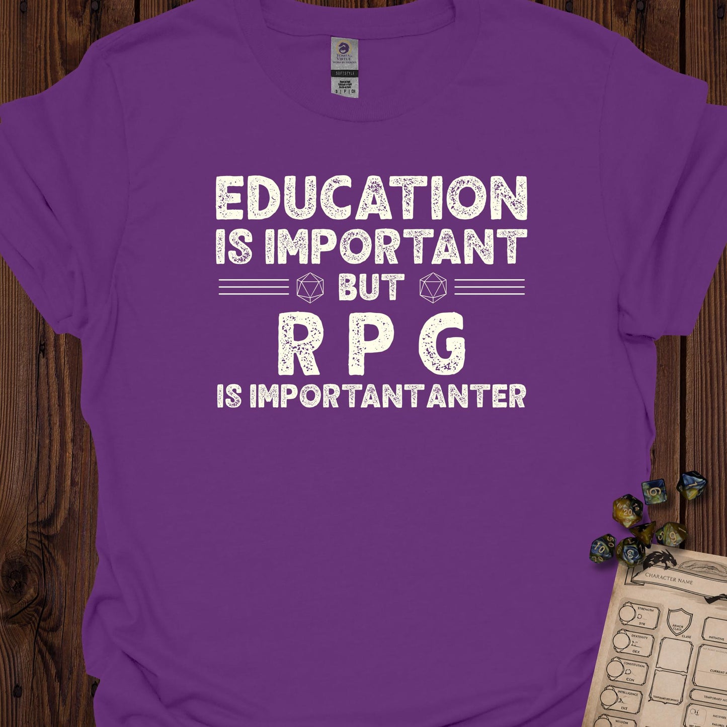 Education is important - Purple