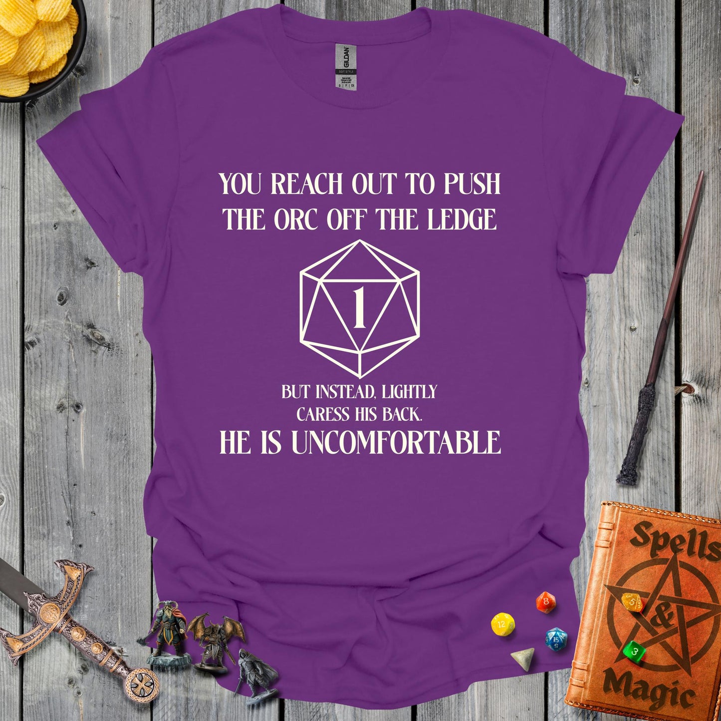 Orc pushing - Purple