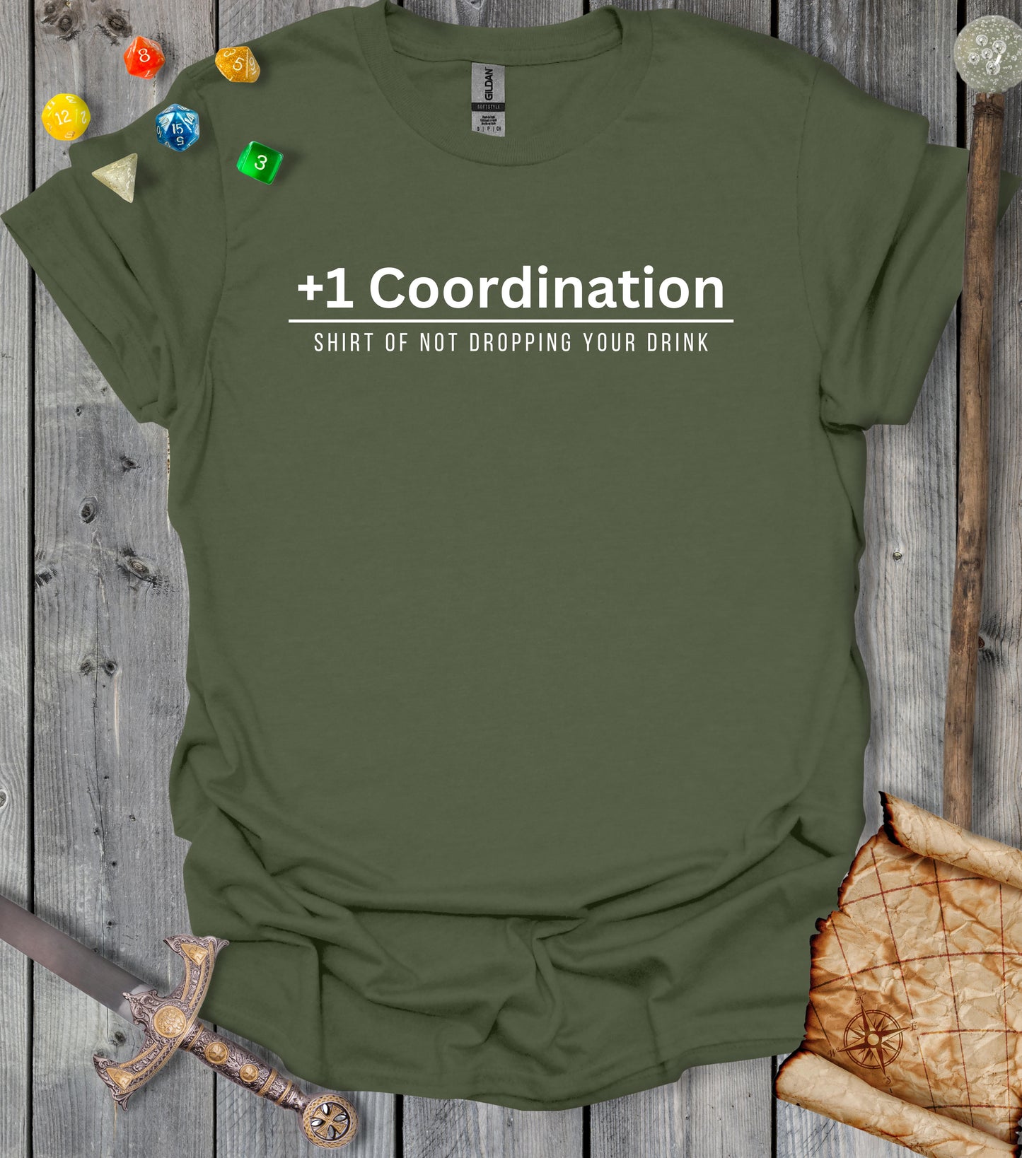 +1 Coordination - MilitaryGreen