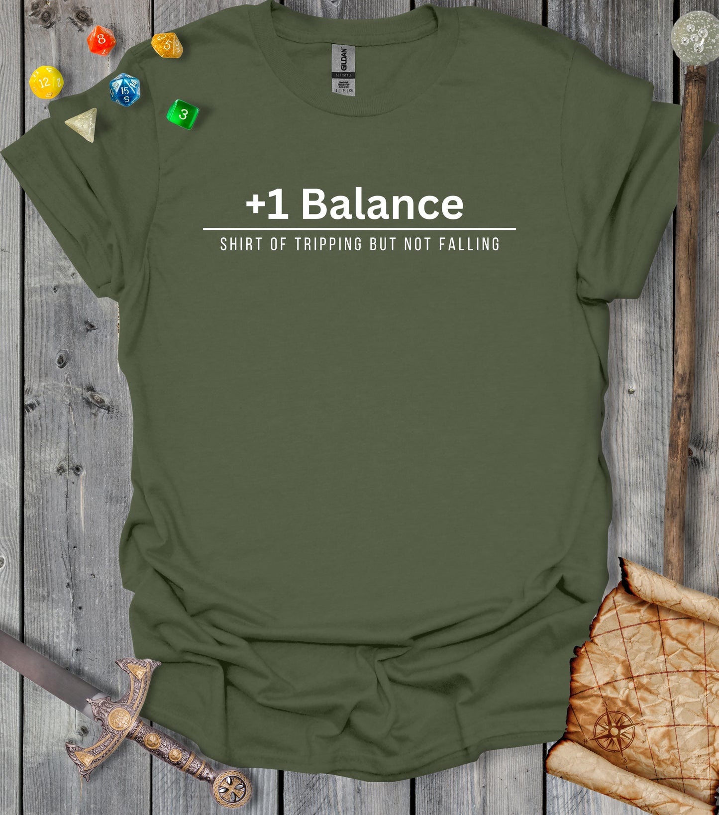 +1 Balance - MilitaryGreen