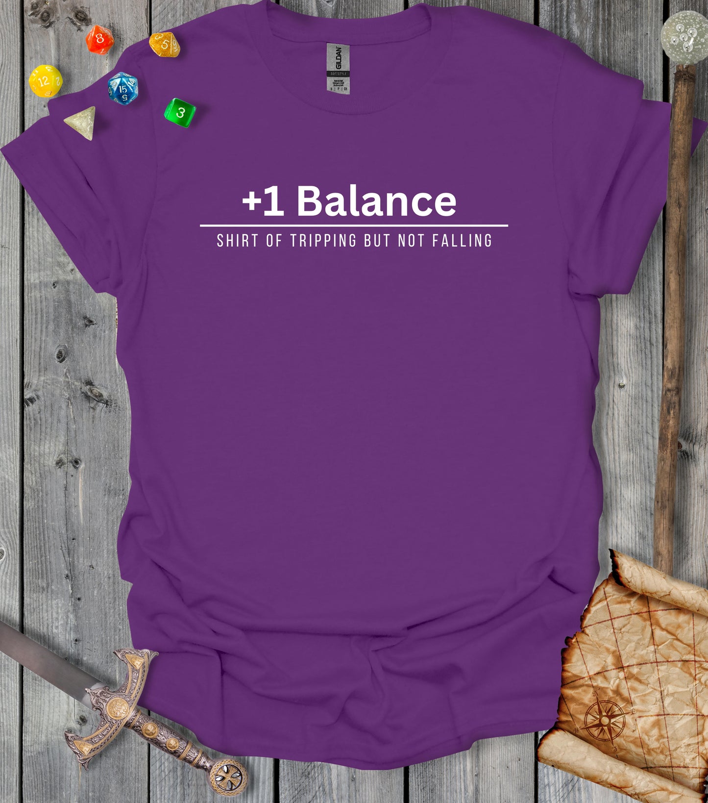 +1 Balance - Purple
