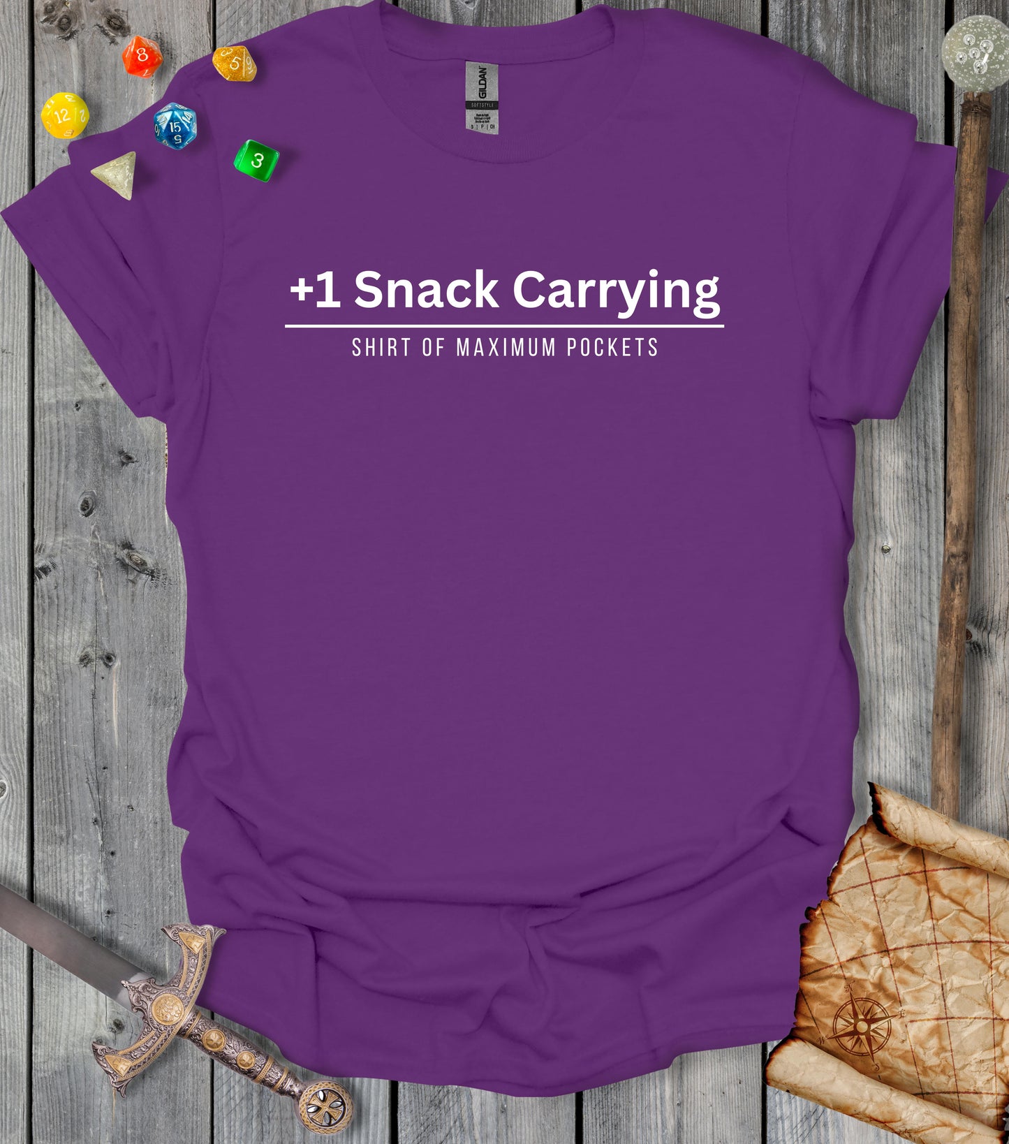 +1 Snack Carrying - Purple