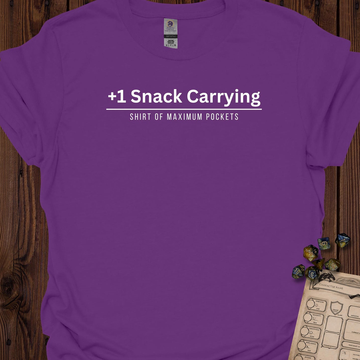 +1 Snack Carrying - Purple