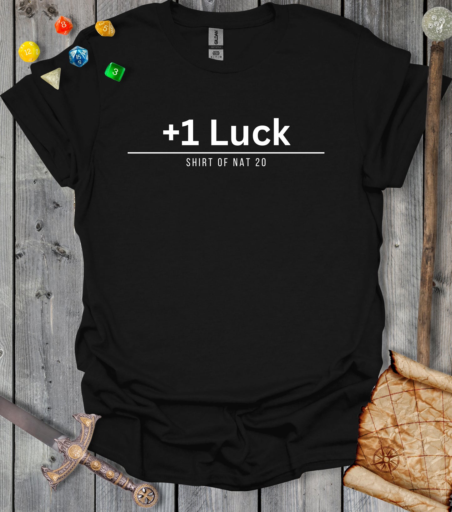 +1 Luck - Black